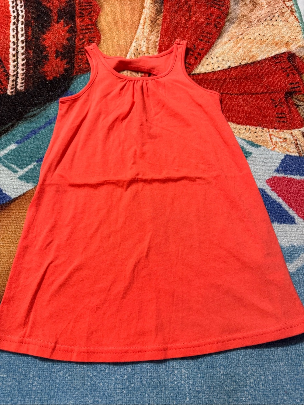 The Children's Place Coral Red Sleeveless Tank Top